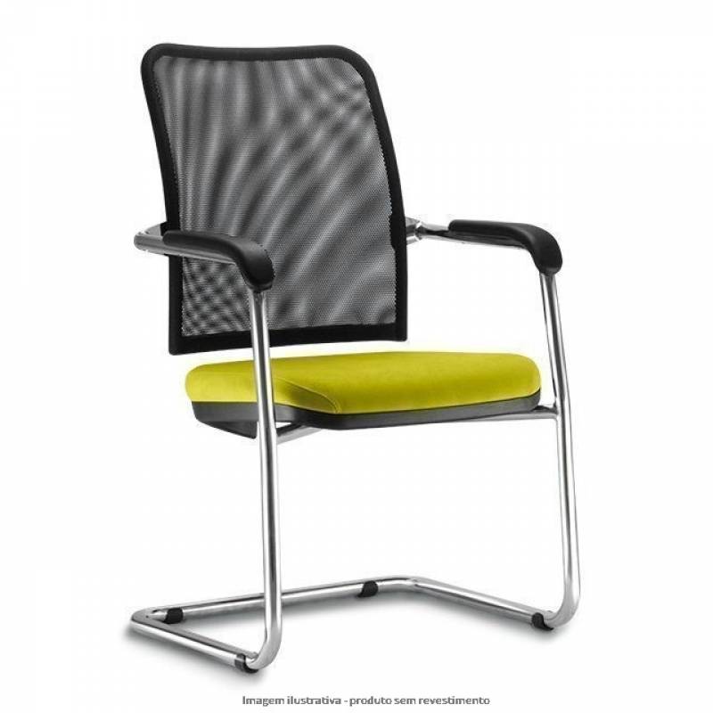 Cadeira Diretor com Braço Valor Lauzane Paulista - Cadeira Diretor Fixa com Braço
