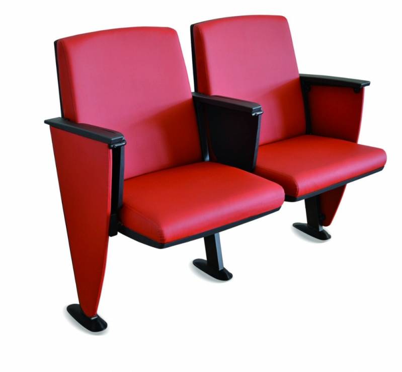 Cadeira Estofada com Braço para Auditório São Sebastião - Cadeira Estofada Giratória Escritório