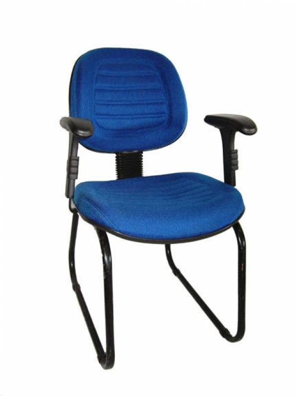 Cadeira Executiva Base Fixa Preço Florianópolis - Cadeira Secretária Fixa Estofada