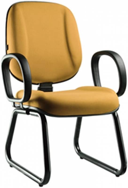 Cadeira Fixa Secretaria Preço Vila Suzana - Cadeira Fixa Estofada
