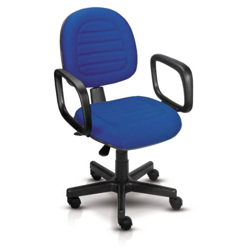 Cadeira Secretária Executiva com Braço Cananéia - Cadeira Secretária Executiva para Empresa