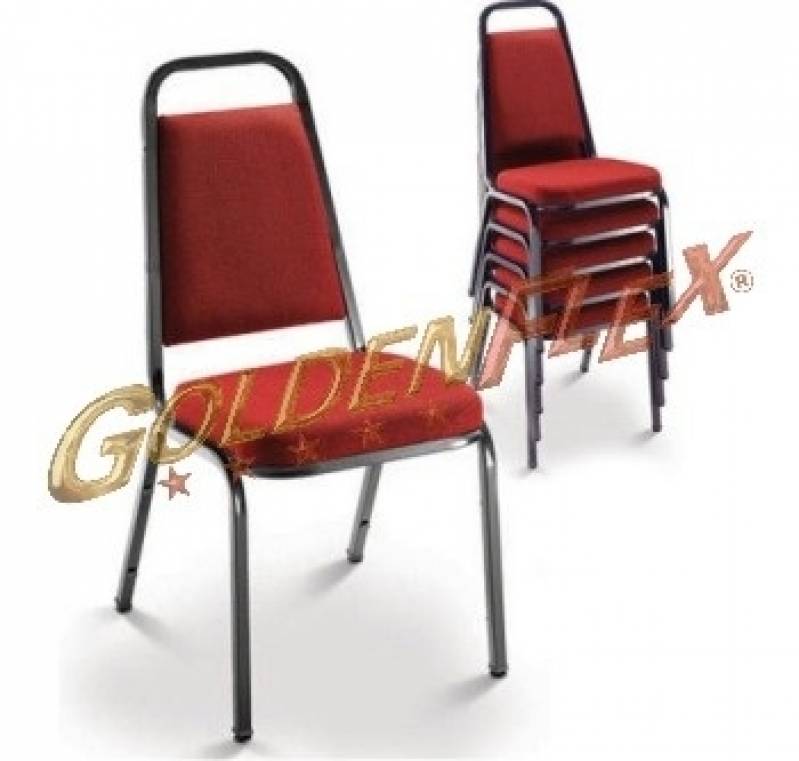 Industrias Fabricantes de Cadeiras Empilhável Ferro Pedreira - Industria Fabricante de Cadeira Dobrável Almofadada