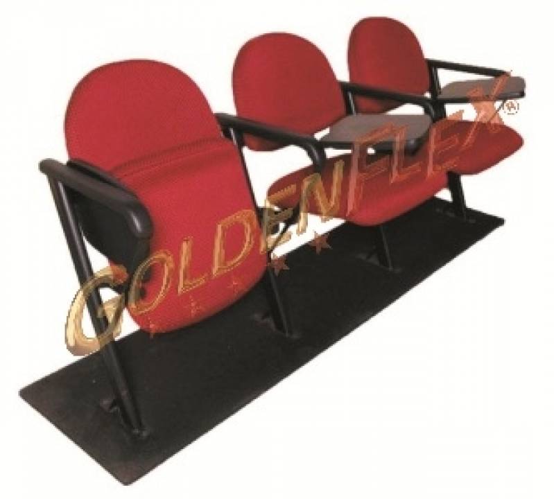 Onde Encontrar Fabricante de Cadeira para Auditório com Prancheta Guaianazes - Fabricante de Cadeira para Auditório com Braço